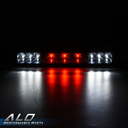 Solid Spare Fit For 07-13 Silverado GMC Sierra Third 3rd LED Brake Light Cargo Lamp Lens