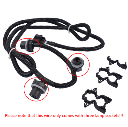 Right Tail Light Wiring Harness For Chevy Silverado GMC Sierra 2014-2015