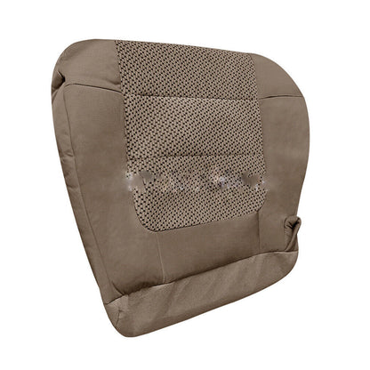 For Ford F150 XLT 2001-03 Driver Bottom Cloth Seat Cover Med Parchment Tan New