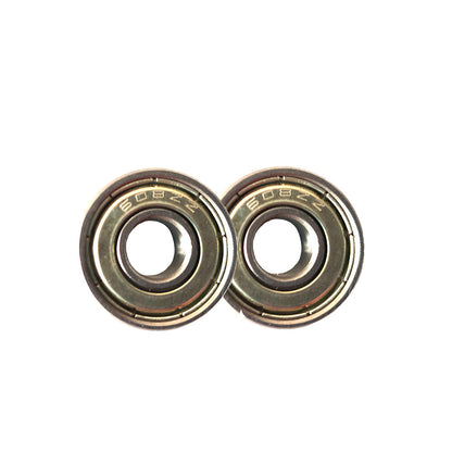 608-ZZ Ball Bearing 8x22x7 Dual Shielded Metal Chrome Skateboard 608Z 20 Pcs