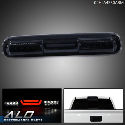 Solid Spare Fit For 99-07 Silverado/Sierra Black/Smoked 3D Third 3rd Brake/Cargo Light