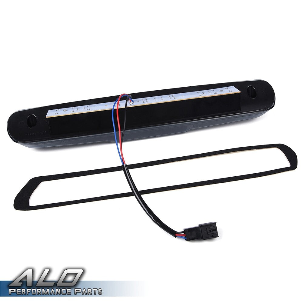 Solid Spare Fit For 07-13 Silverado GMC Sierra Third 3rd LED Brake Light Cargo Lamp Lens