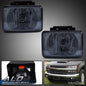 Solid Spare Smoke Lens Front Bumper Fog Light Lamps Fit For 04-12 Chevy Colorado GMC Canyon
