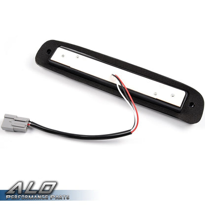Solid Spare Fit For 2019-016 Ford Super Duty F-250 F-350 Black LED 3rd Brake + Cargo Light