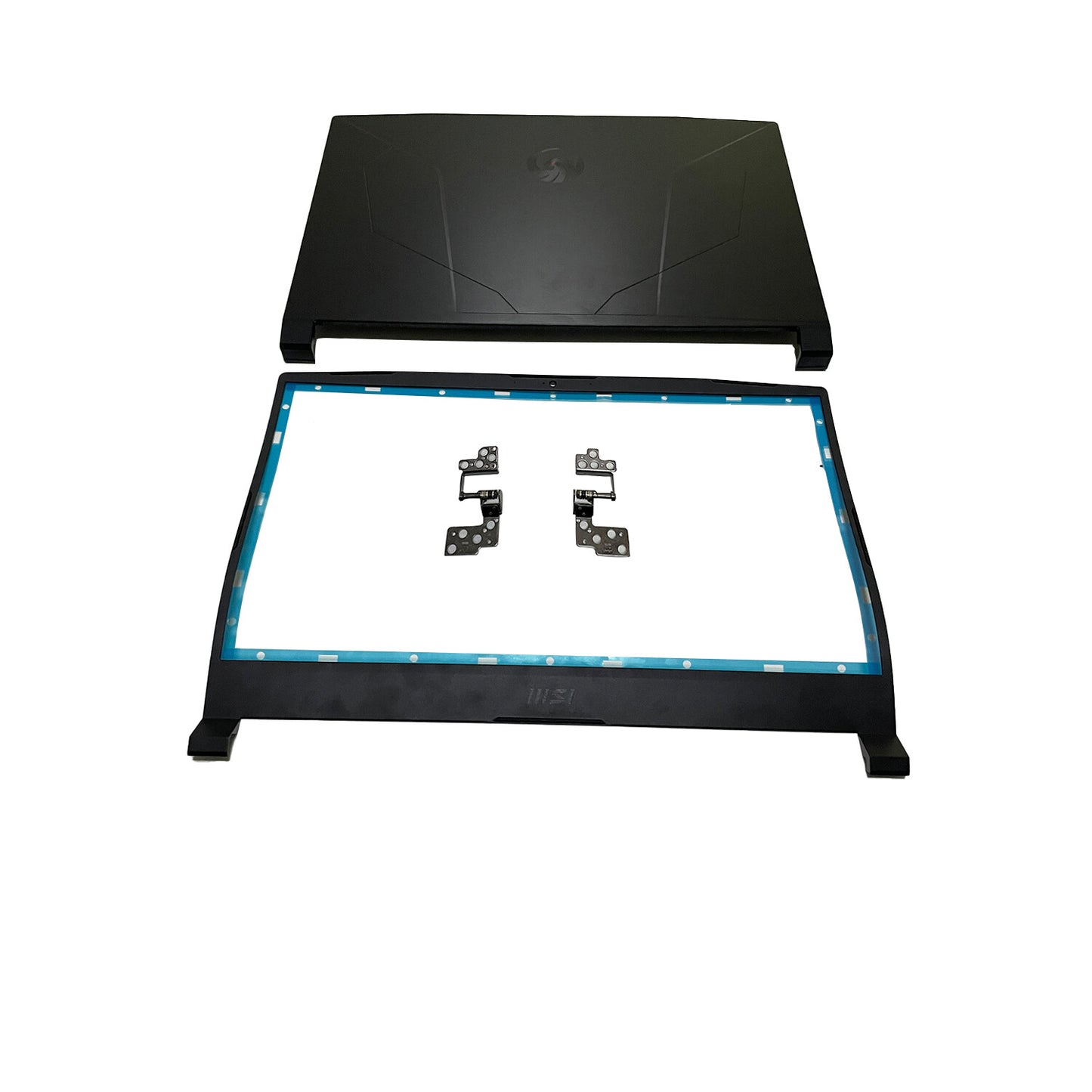 Plastic Back Cover Bezel Hinges Black For MSI Katana GF66 11UG MS1581 MS-1582 US
