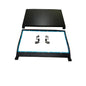 Plastic Back Cover Bezel Hinges Black For MSI Katana GF66 11UG MS1581 MS-1582 US