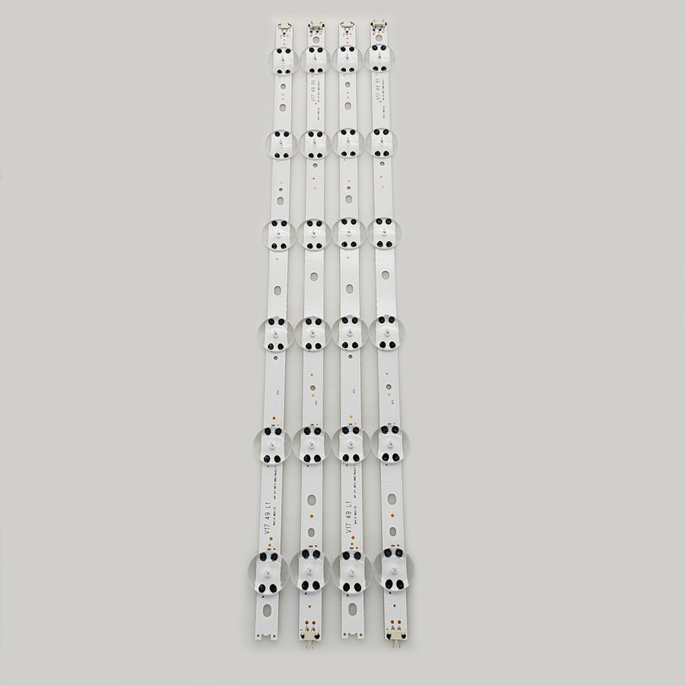 4pcs 49" TV LED Strips For LG 6916L-2862A 49" V17 ART3 2862 49LV560H-UA
