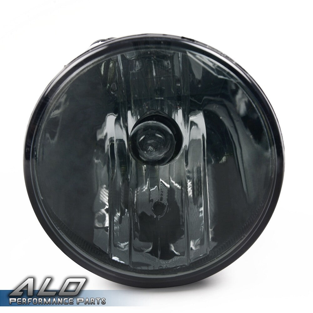 Solid Spare Smoked Fog Lights Fit For 07-2014 Chevy Tahoe Avalanche Suburban GMC with Bulbs