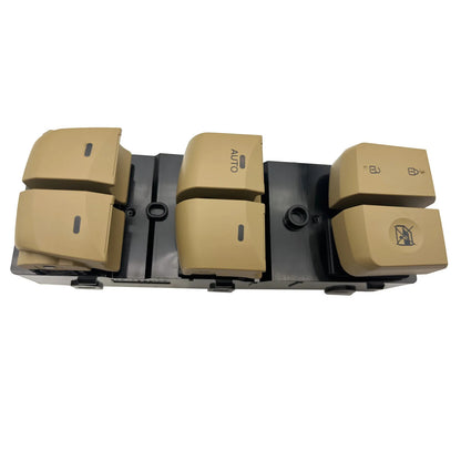 Left Driver Side Master Door Window Switch Beige For 2011-2015 Hyundai Elantra