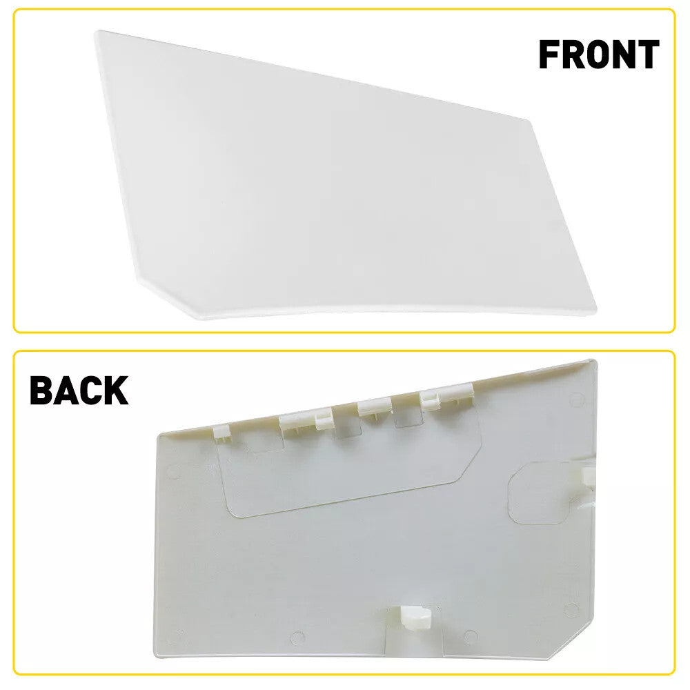 White Fuel Door Gas Cap Hatch For Ram ProMaster 1500 2500 3500 2014-2021