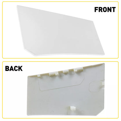 White Fuel Door Gas Cap Hatch For Ram ProMaster 1500 2500 3500 2014-2021
