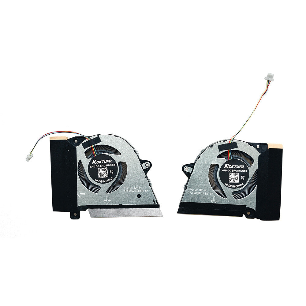 CPU & GPU Cooling Fan Set For Asus ROG Zephyrus G14 GA401 GA401I GA401IU GA401IV