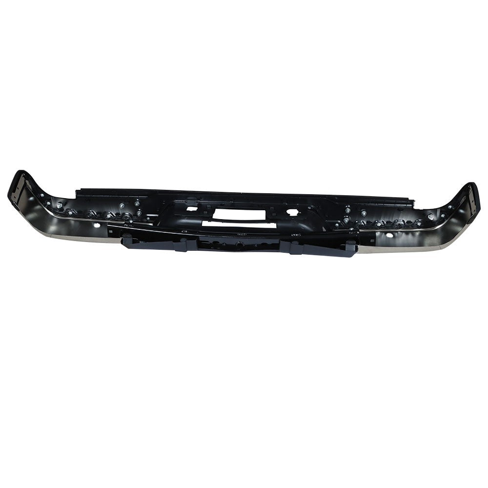 Solid Spare Rear Bumper Assembly For 07-13 Chevy Silverado GMC Sierra 1500 Chrome GM1103148