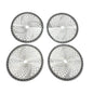 4 Pack Carbide Tip Brush Blades 10" x 40T Brush Cutter Blade Weed Eater Trimmer