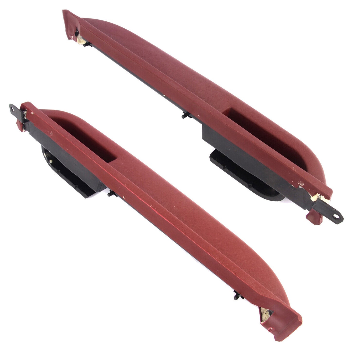2x Front LH RH Door Armrest Red For 1990-1994 Chevrolet GMC C/K 1500 2500 3500