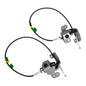 2Pcs Upper Door Lock Latch w/Cable For Ford Ranger 2002-2011 Rear Left & Right