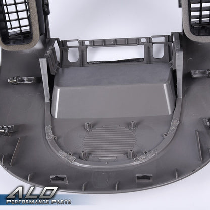 Solid Spare Fit For 04-06 Nissan Titan Armada w/o Speaker Center Dash Radio A/C Vent Bezel