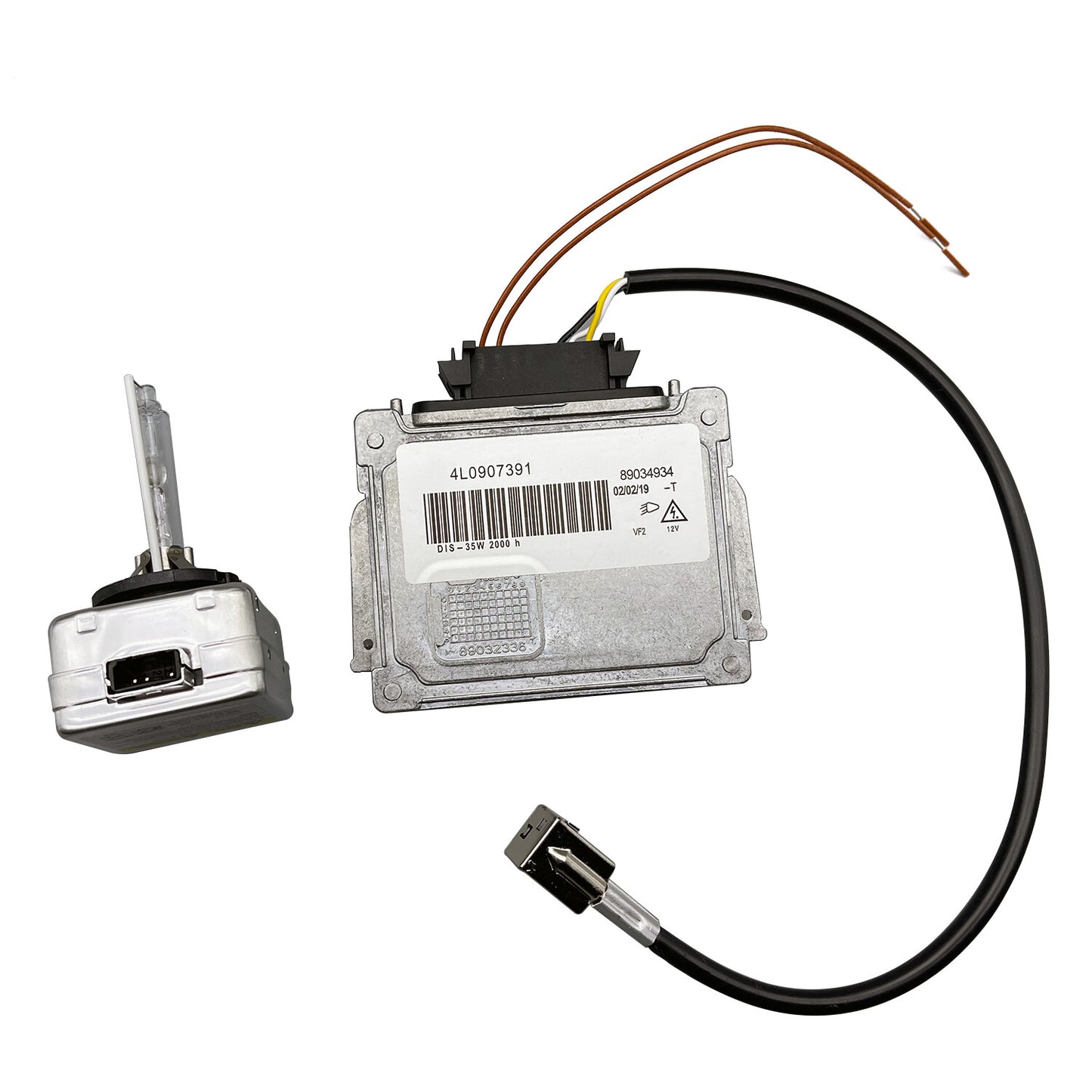 Xenon HID Headlight Ballast & Ignitor &Bulb For 2007-2010 Audi Q7 3.0L 3.6L 4.2L