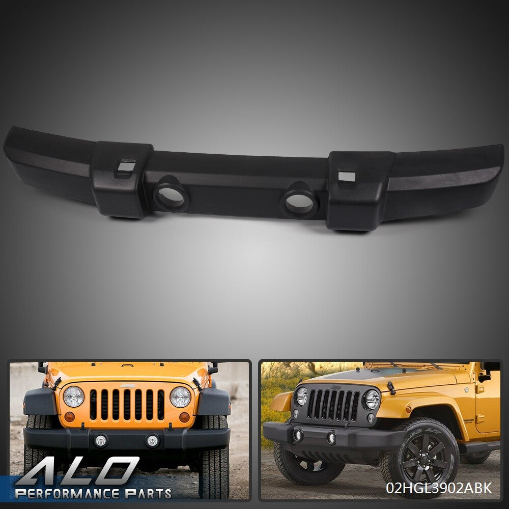 Solid Spare NEW - Stock Front Bumper Replacement For 2007-2018 Jeep Wrangler JK 07-18 USA