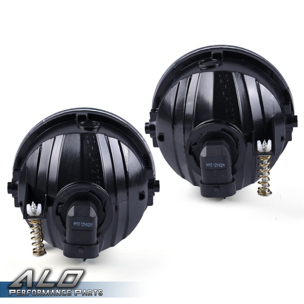 Solid Spare Clear Front Bumper Fog Lights Lamps Fit For 2006-2010 Ford F-150 Left+Right
