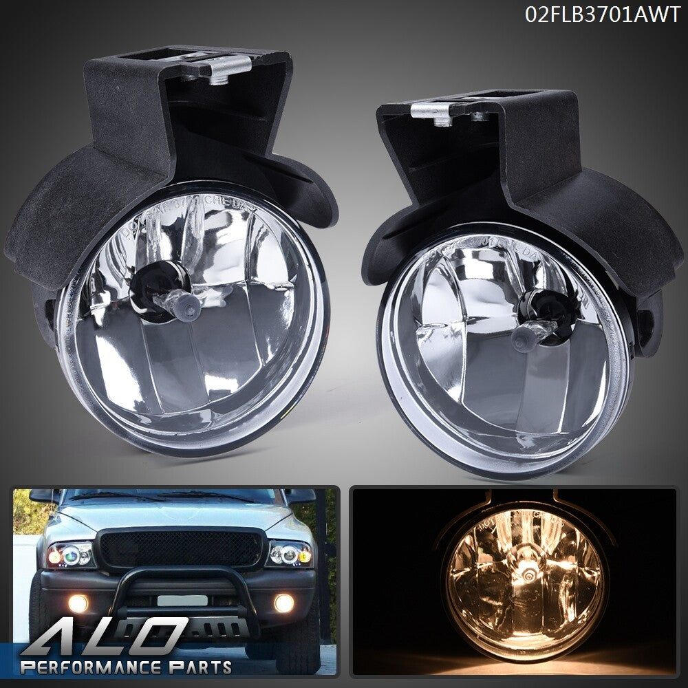 Solid Spare Fog Lights Pair Fit For 1997-2000 Dodge Dakota/98-00 Durango Pickup Left & Right