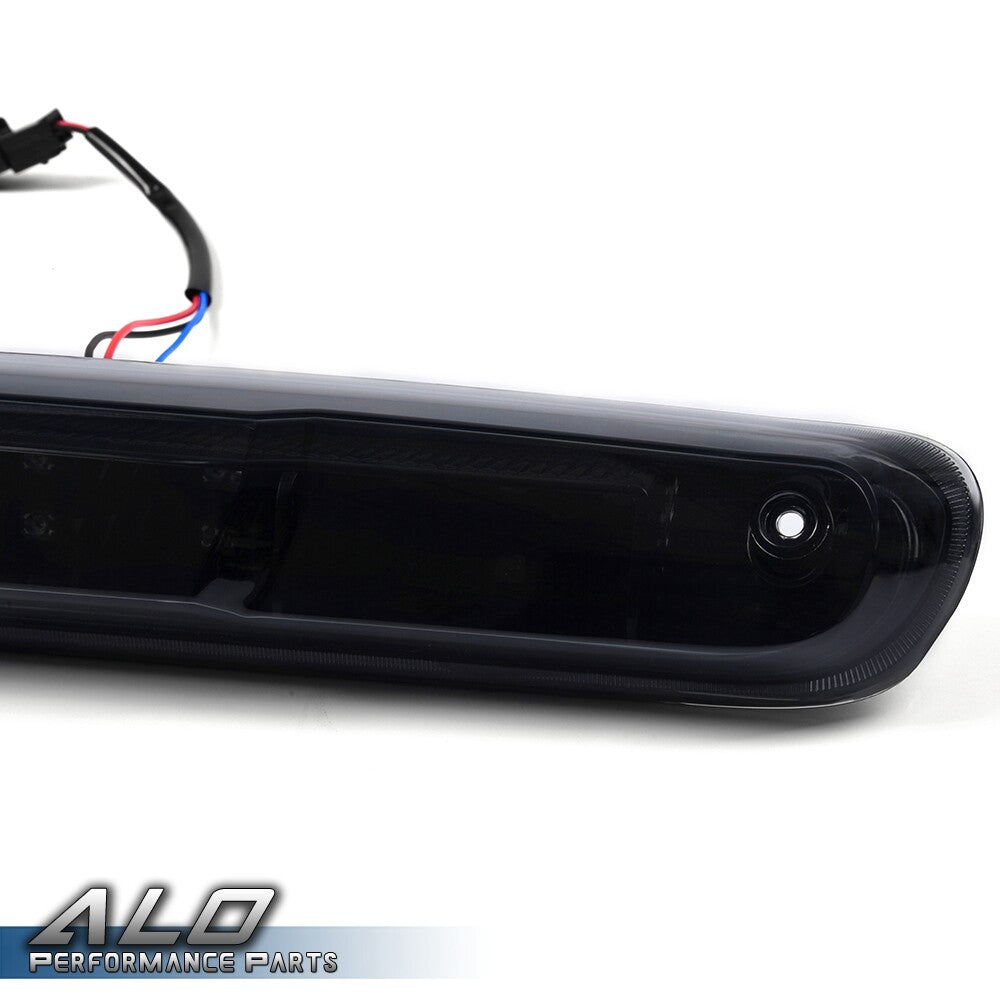 Solid Spare Fit For 07-13 Silverado GMC Sierra Third 3rd LED Brake Light Cargo Lamp Lens
