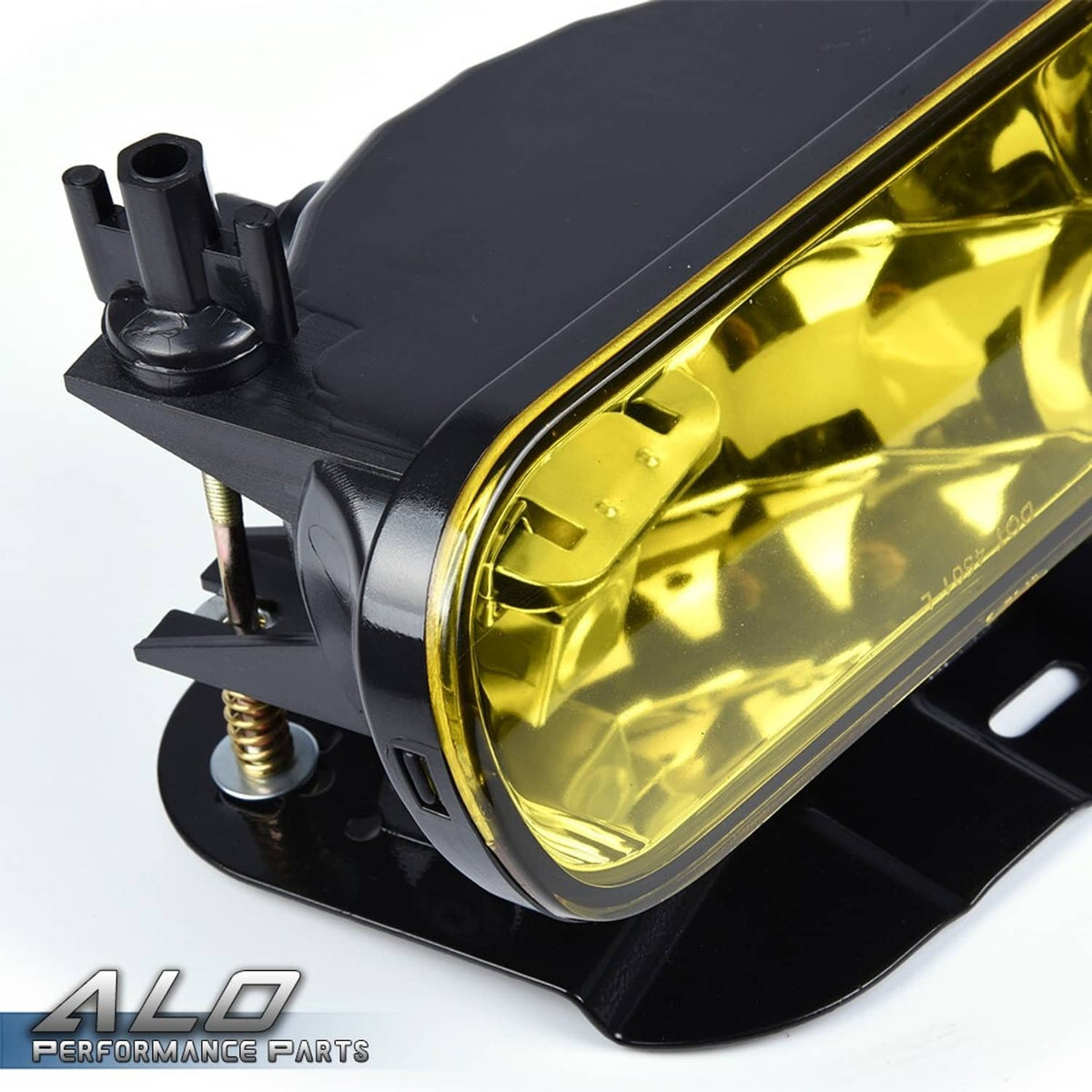 Solid Spare Fit For Cadillac Escalade 02-06 Bumper Replacement Fog Light Lamps Yellow Lens