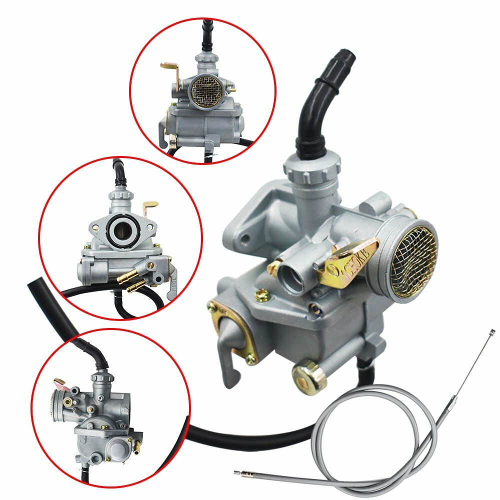 Solid Spare For Honda CT70 Trail 1969-1977 K0 K1 K2 K3 Carburetor W/ Throttle Cable
