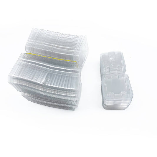 Solid Spare New 100 PCS Clamshell Tray Case For Intel 478 775 1150 1155 1156 CPU US
