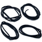 4PC For Accord Sedan 2008-2012 Door Weatherstrip On door Opening Seal Stripping