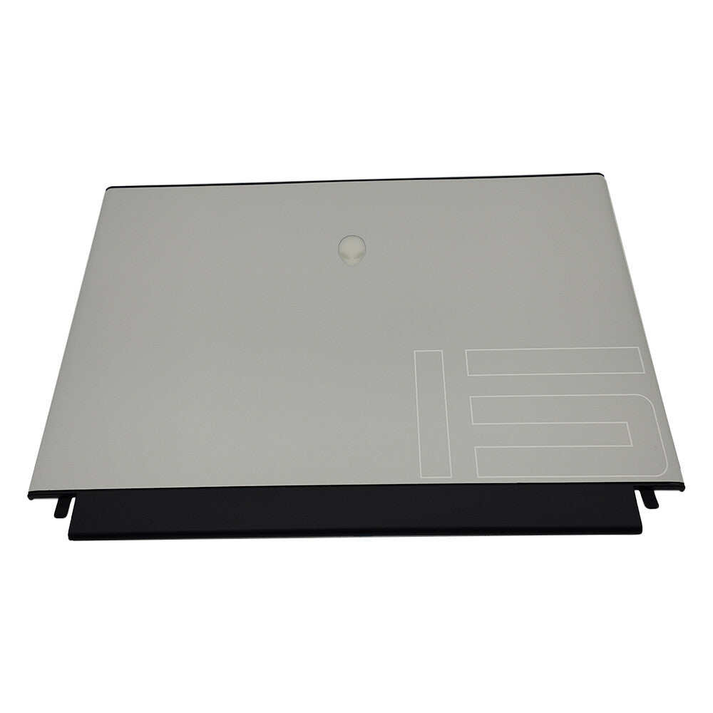 For Dell Alienware M15 R2 Top Case LCD Back Cover Rear Lid White 001CV3 01CV3 US