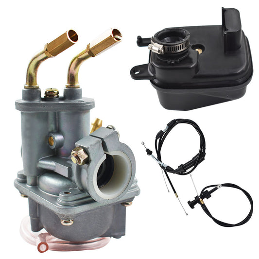 Solid Spare For Yamaha Y ZINGER PW 50 Carburetor Air Filter & Throttle Choke Cable Carb NEW