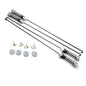 4 Pack Washer Suspension Rod Kit For Whirlpool Maytag W11217817 4844566