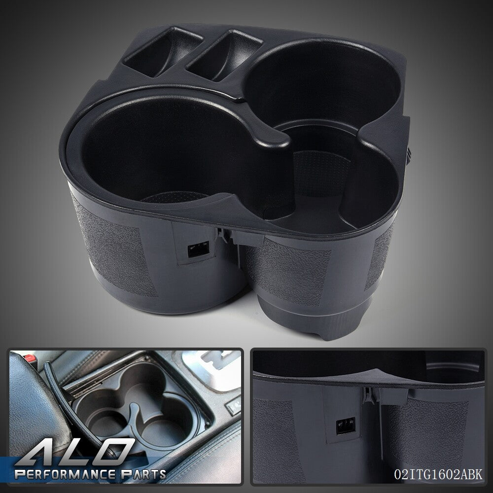 Solid Spare Fit For 07-12 Altima Removable Plastic Center Console Cup Holder & Liner