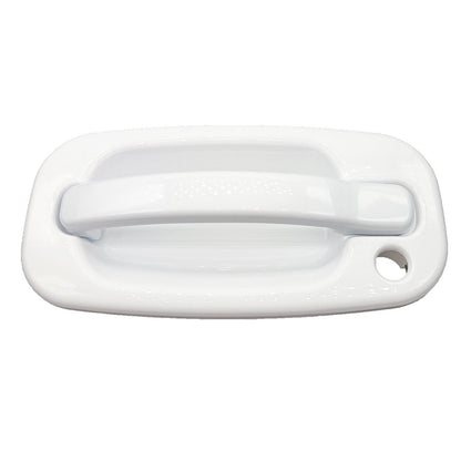 For Chevrolet Tahoe Suburban 1500 5.3L Olympic White Door Handle Front Left Side