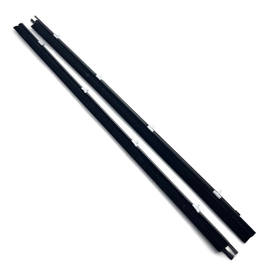 2pcs Front Door Window Belt Weatherstrip Fits For Toyota Tacoma 1995-2004