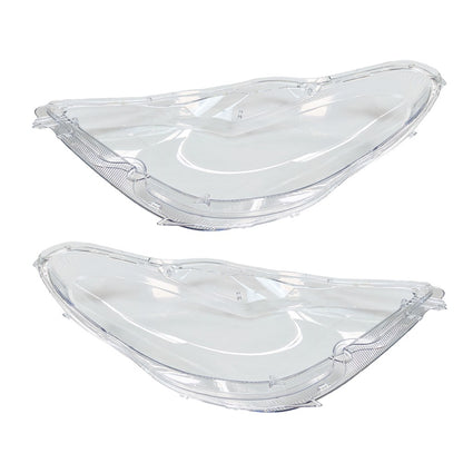 For 06-11 Mercedes Benz W219 CLS350 CLS500 CLS550 A Pair Headlight Lens Cover