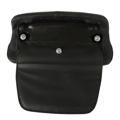 Solid Spare Backrest Pad Red Stitching For Glide Street Road Glide Road King 2009-UP USA