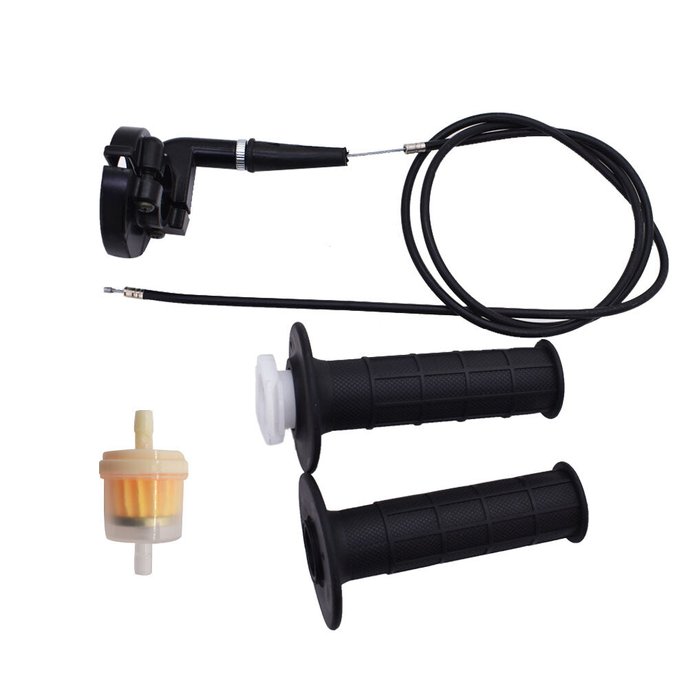 Solid Spare For Yamaha TTR125 TTR125LE TTR125E Carburetor & Handle Grip Bar, Throttle Cable