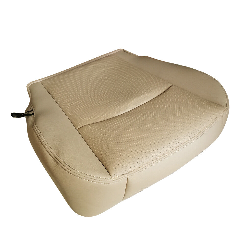 For 2013-2018 Dodge Ram 1500 2500 3500 4500 Driver Bottom Leather Seat Cover Tan