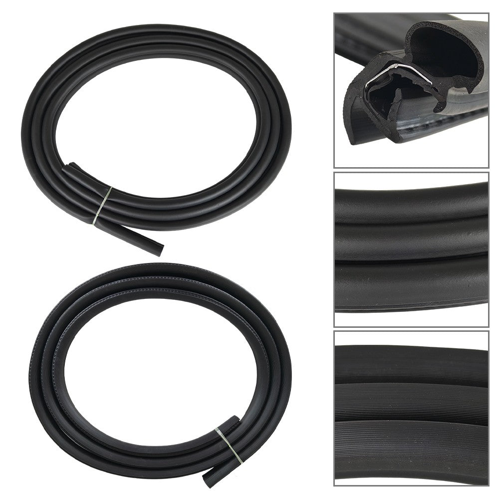 4pcs Left Right Front Rear Door Weatherstrip Seal For Toyota 4Runner 2000-2002
