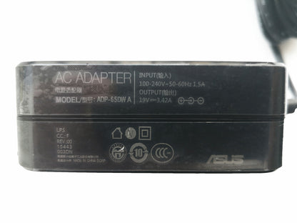 Ac Adapter Charger 3.42A 19V For Asus Zenbook UX32V UX32VD UX305F X200M ADP-65DW