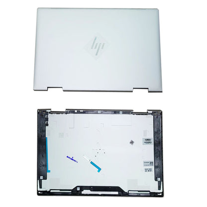 Silver Back Cover For HP ENVY X360 13-BD 13M-BD0023DX 13m-bd1033dx 13m-bd0033dx