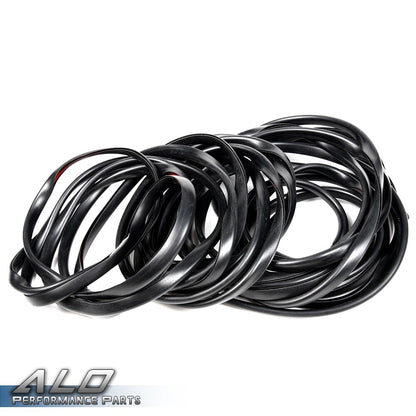 Solid Spare 30ft Universal Fender Flares Edge Trim Rubber Gasket Welting T-Style