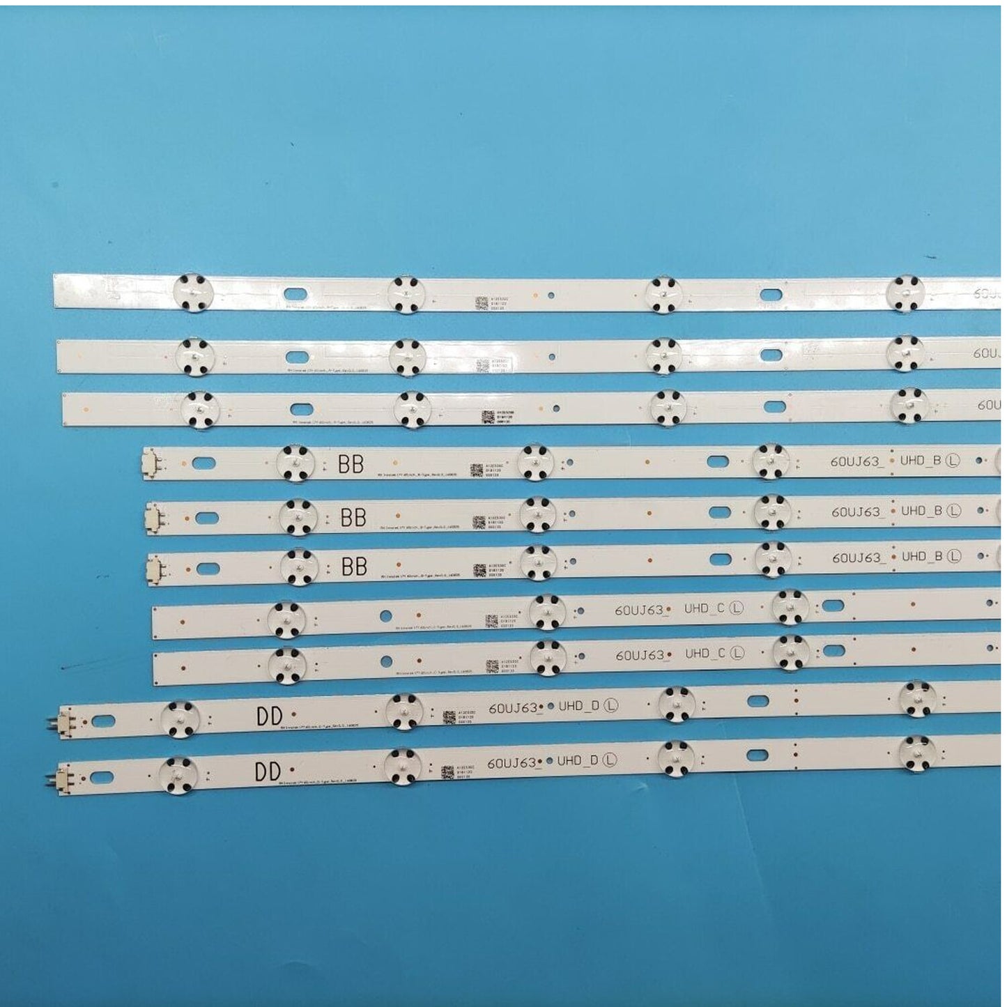 For LG 60UJ6300 60UJ6050 60UJ634V Innotek 17Y 60inch 60UJ63_UHD ABCD LED Strips