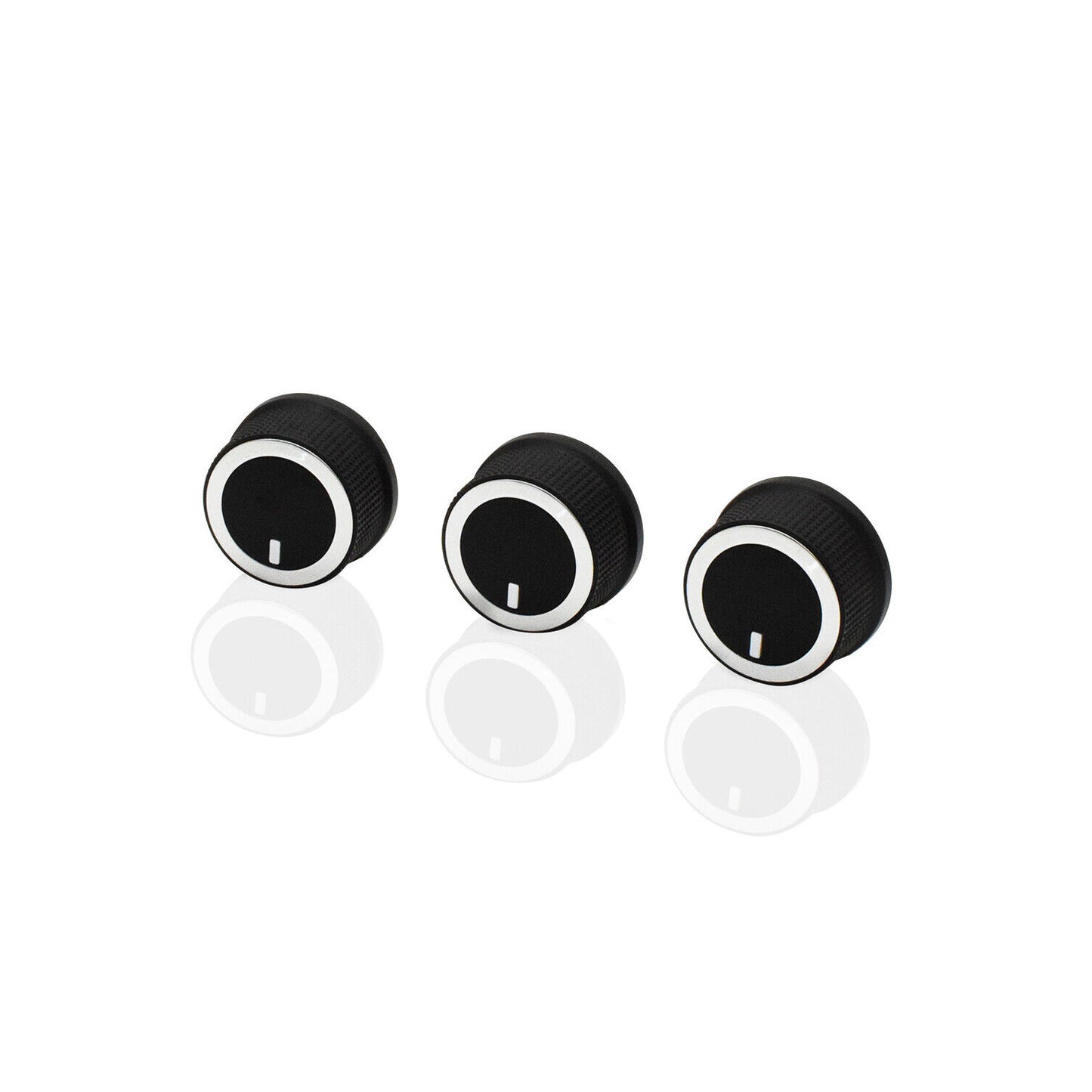 3 x A/C Heater TEMP CONTROL KNOB For 08-17 Chevrolet Express Van Savana 84793085