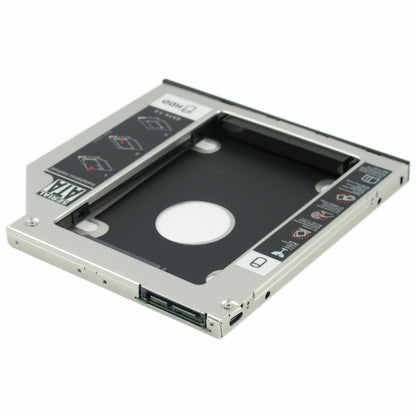 12.7mm Universal for SATA 2nd HDD SSD Hard Drive Caddy CD/DVD-ROM Optical Bay US