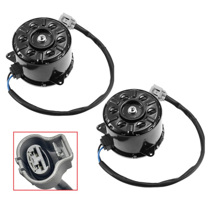 2X Radiator Fan Motor for Toyota Highlander 2006 2007 Lexus RX400h 2006-2008 New