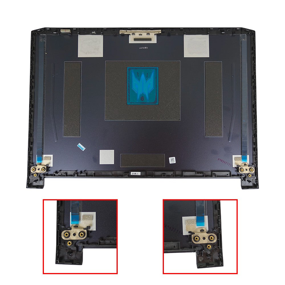 New LCD Back Cover Bezel Hinges For Acer Predator Helios 300 PH315-53 -54 15.6"
