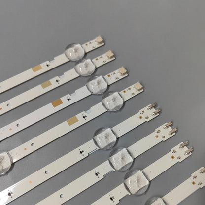 8pc LED Strips For Samsung UN50M5300AF UN50J5000AF UN49j5200 UN49J5290 UN50J5200
